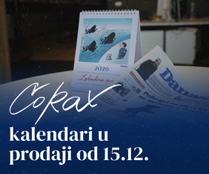 Corax - zidni kalendar za 2026 - Labudova pesma